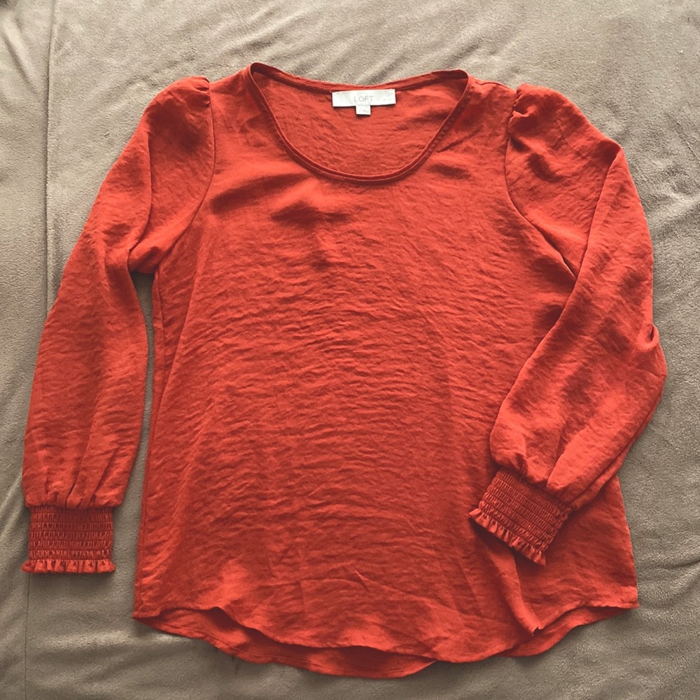 LOFT lightweight blouse in size SP